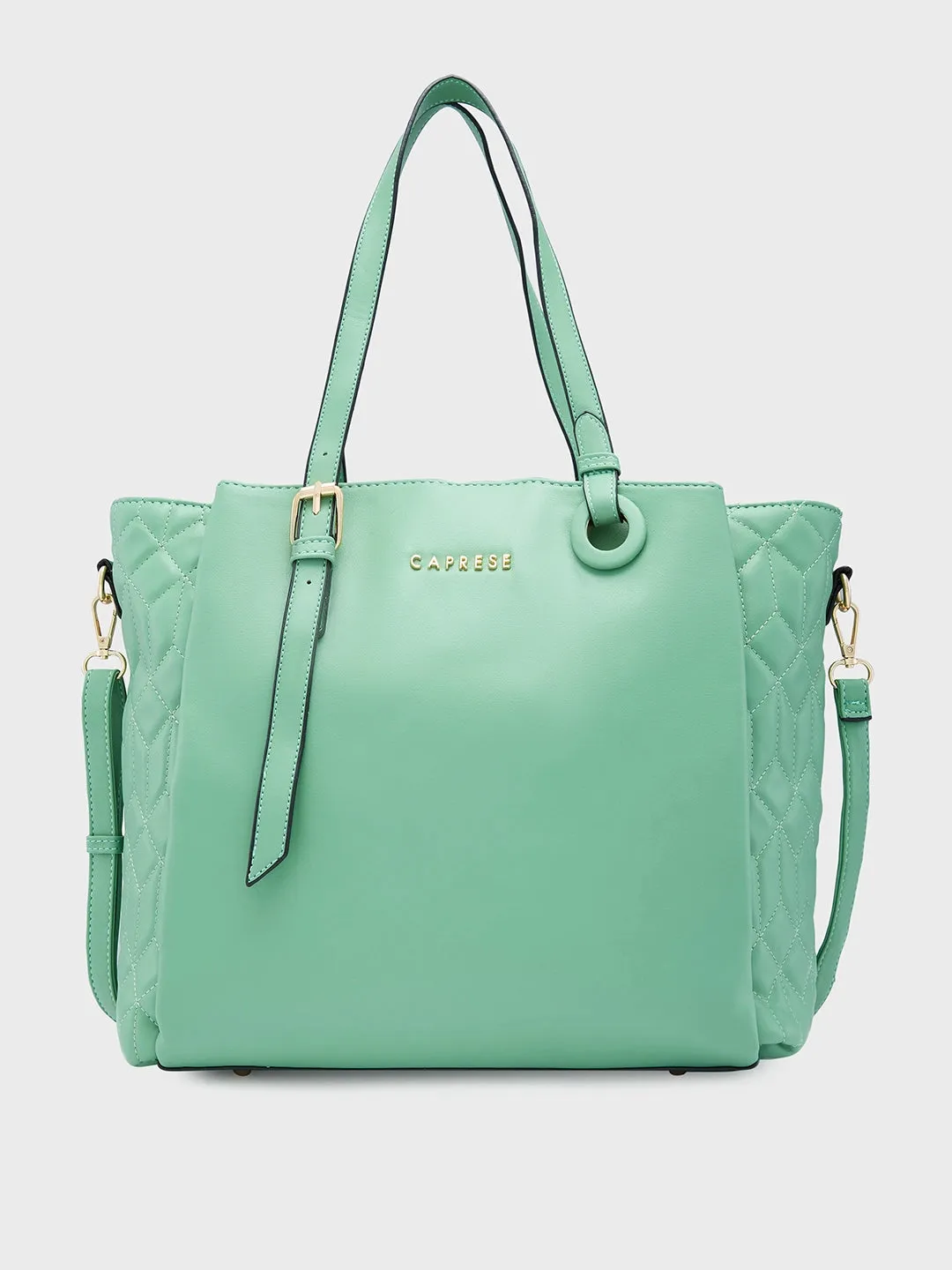 Caprese Sabrina Large Mint Tote Bag