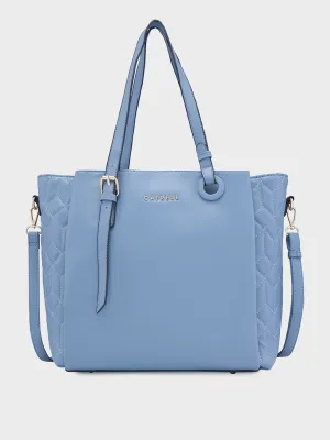 Caprese Sabrina Large Powder Blue Tote Bag