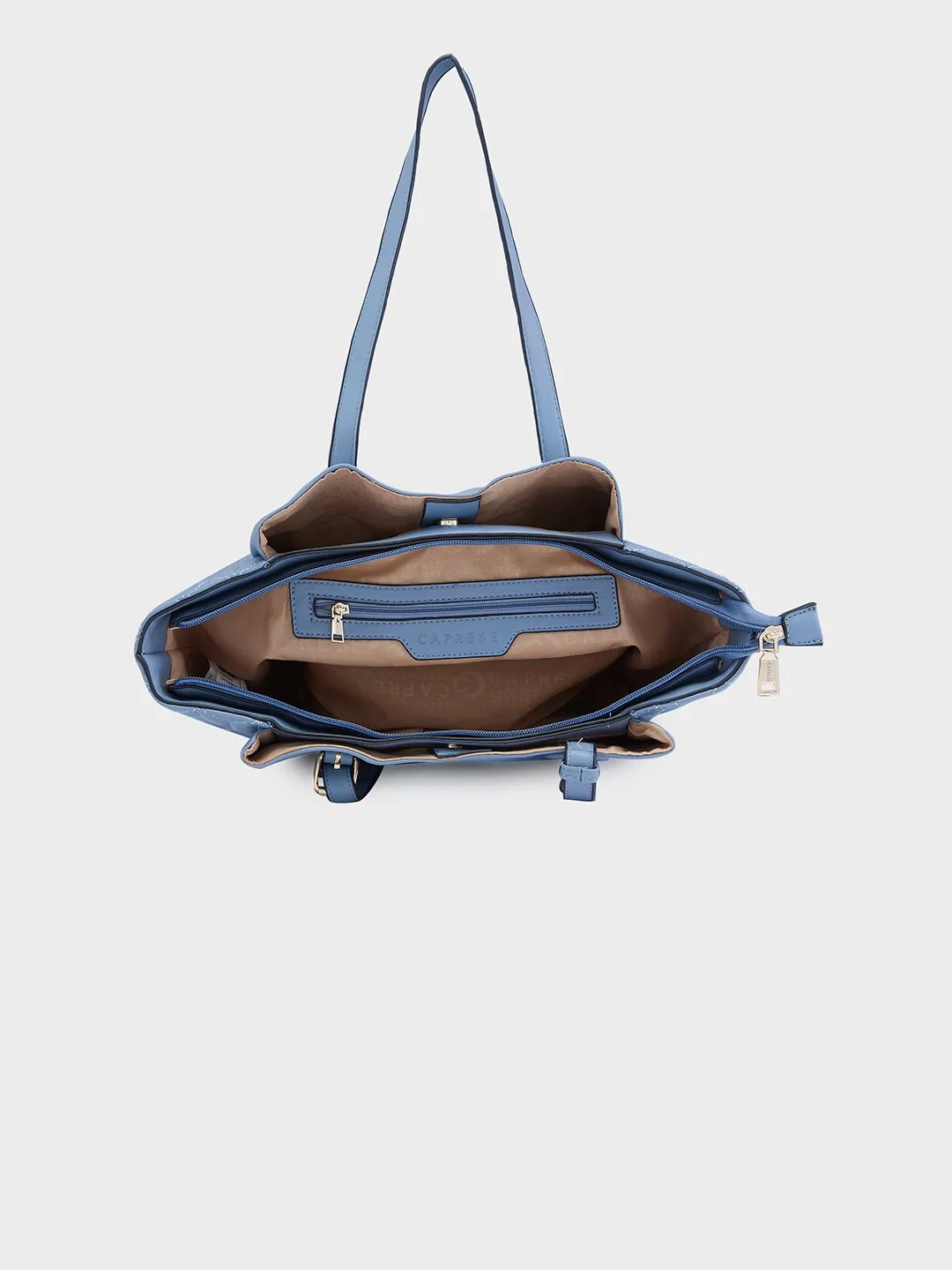 Caprese Sabrina Large Powder Blue Tote Bag