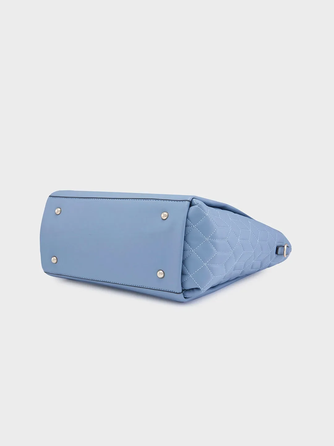 Caprese Sabrina Large Powder Blue Tote Bag