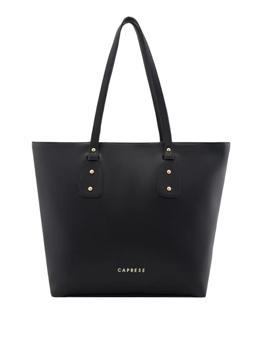 Caprese Salvo Medium Black Tote Bag