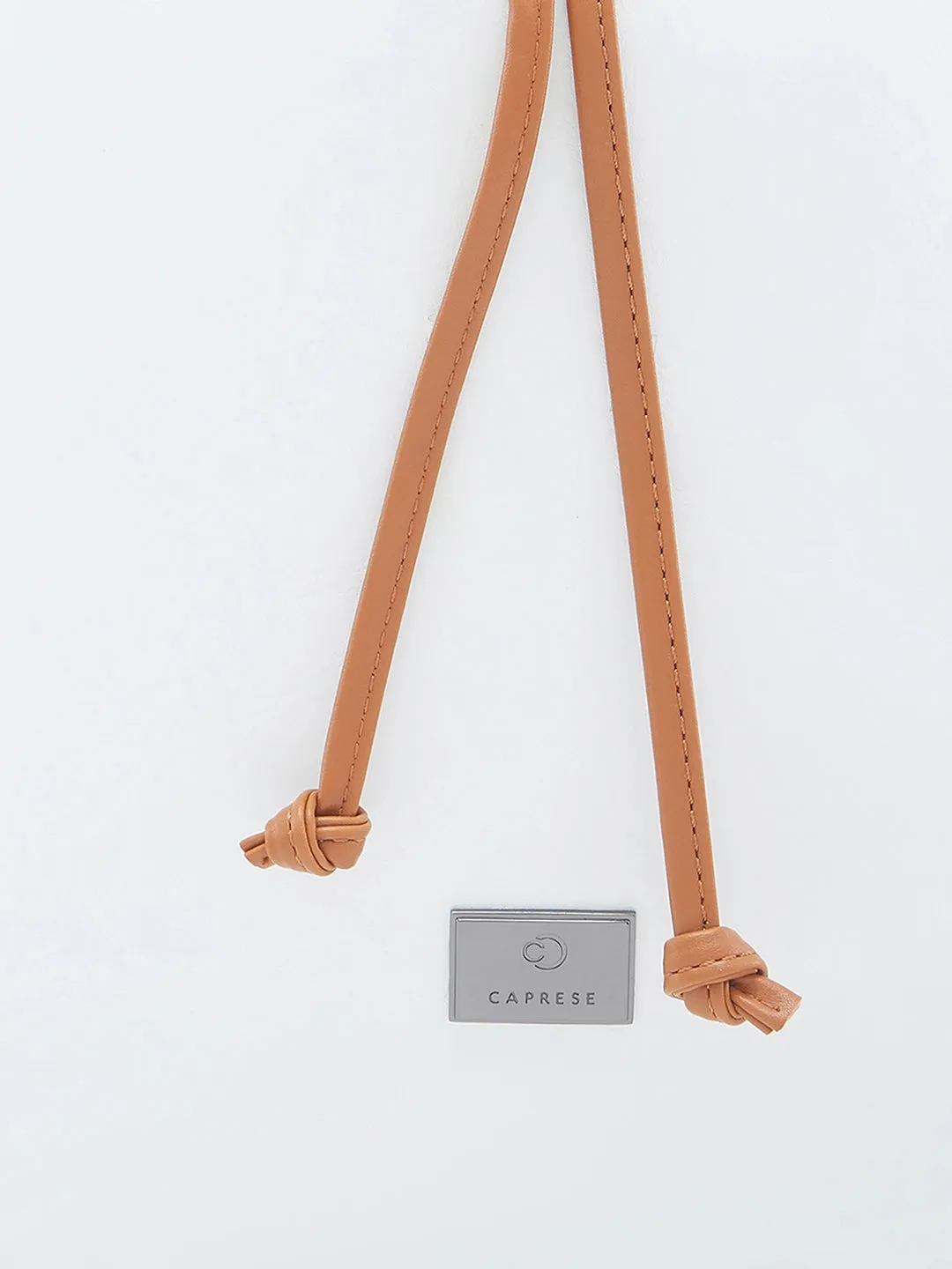 Caprese Sandie Large White Satchel Bag