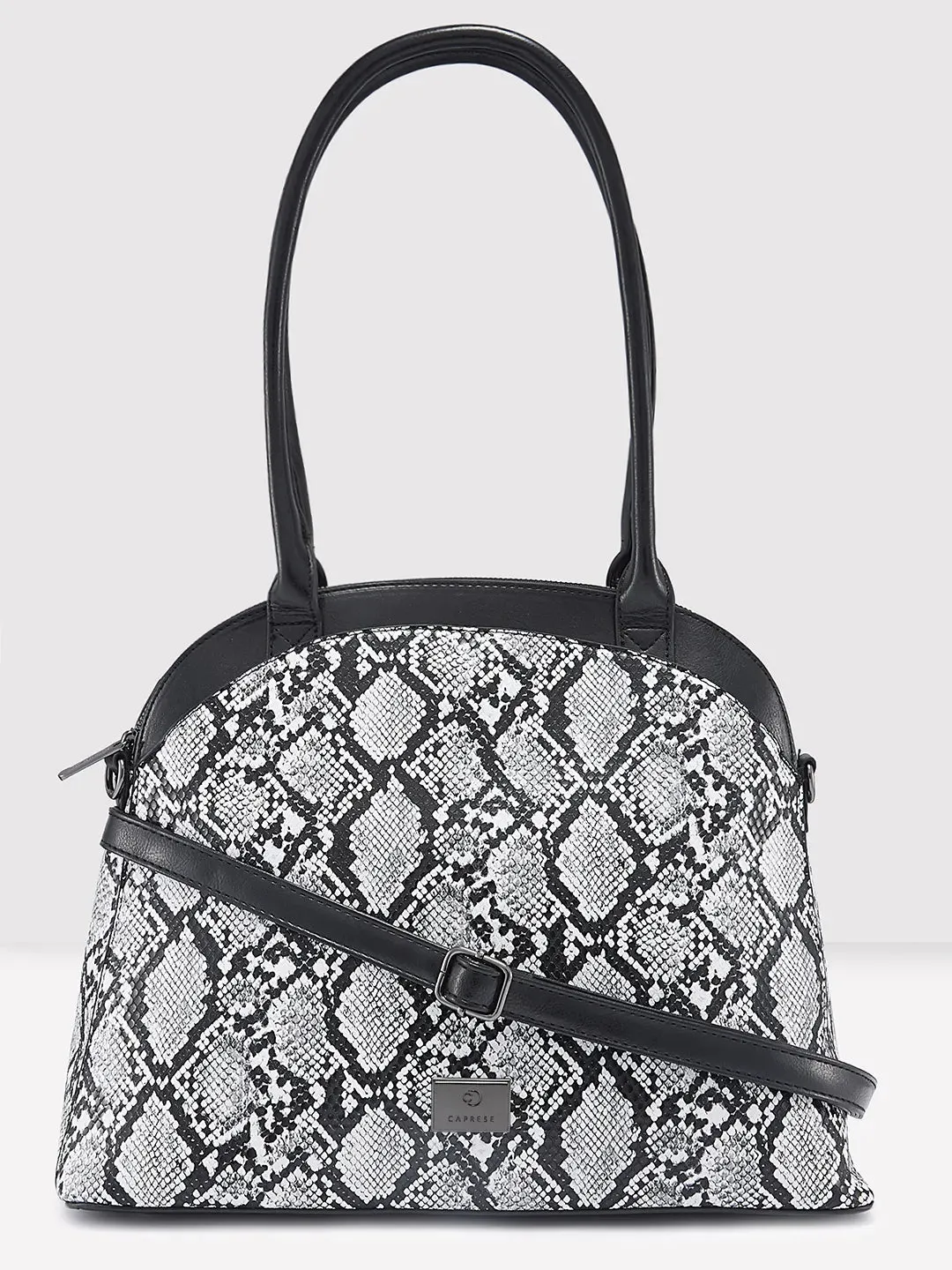 Caprese Saylor Large Black Satchel Bag