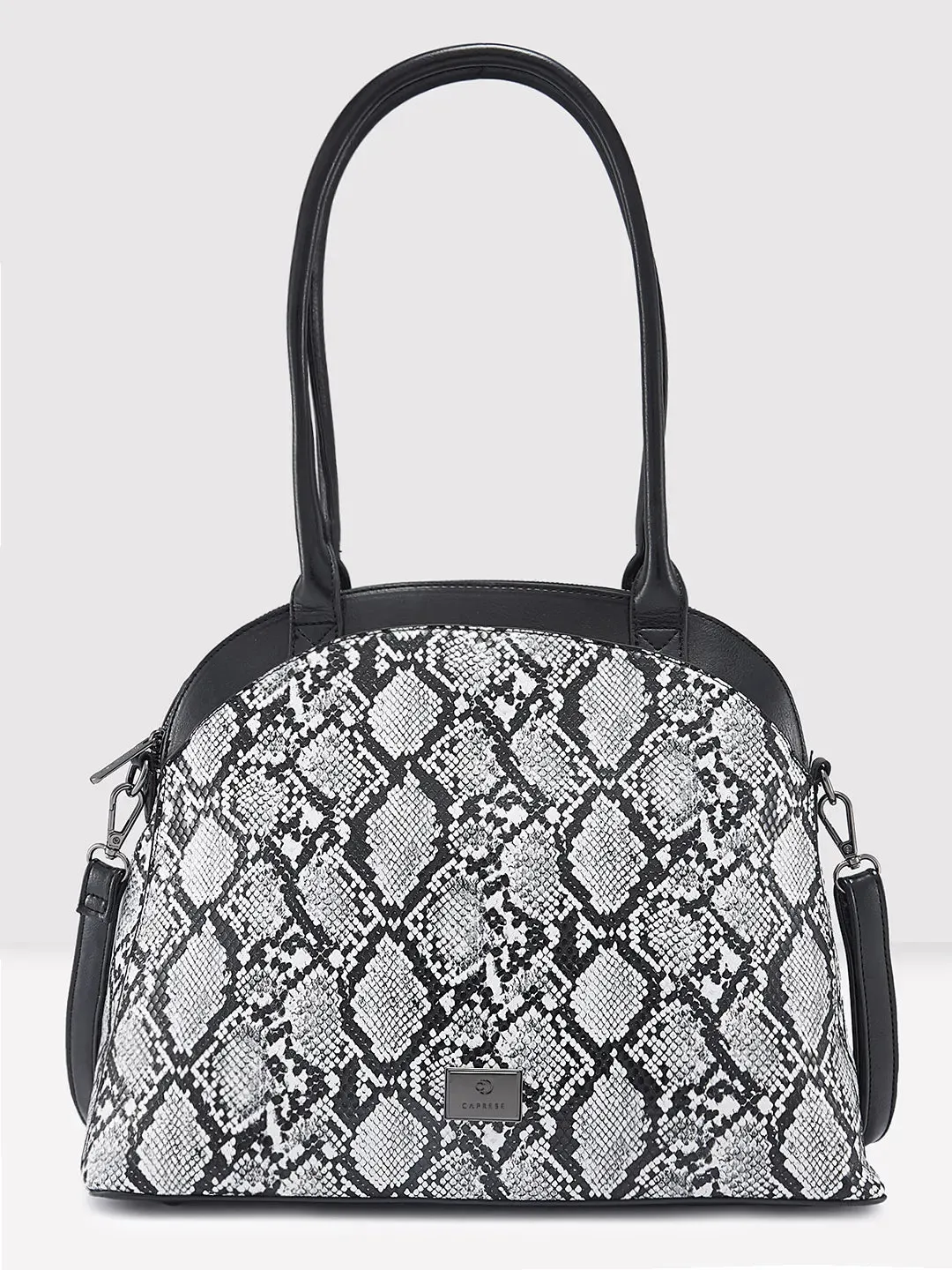 Caprese Saylor Large Black Satchel Bag