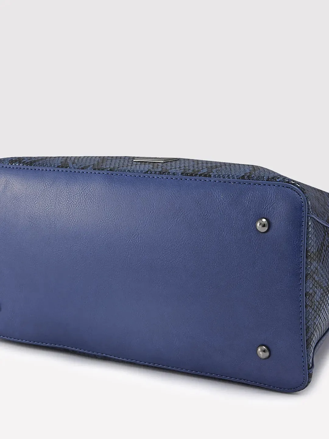 Caprese Saylor Large Blue Satchel Bag