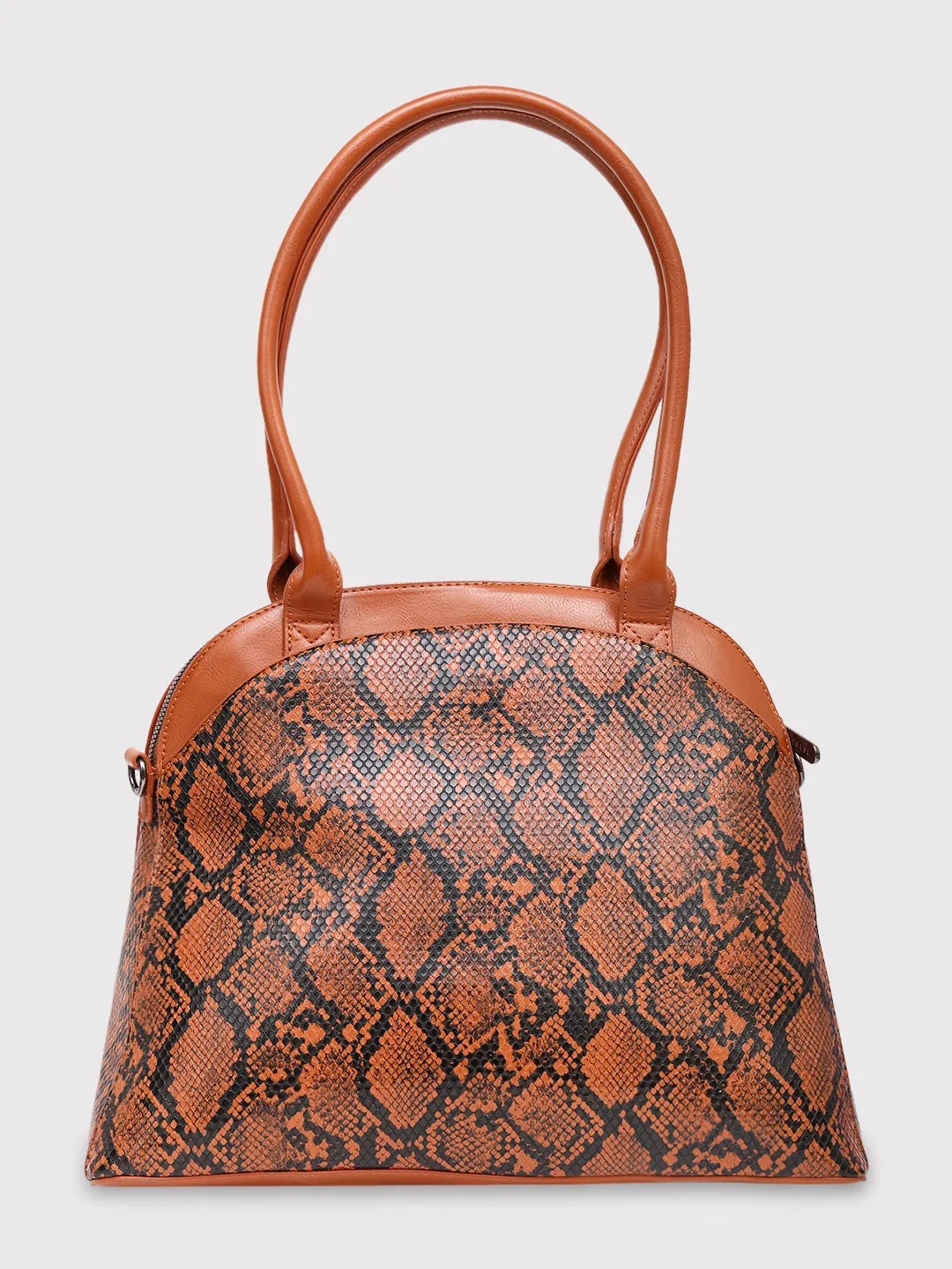Caprese Saylor Large Tan Satchel Bag