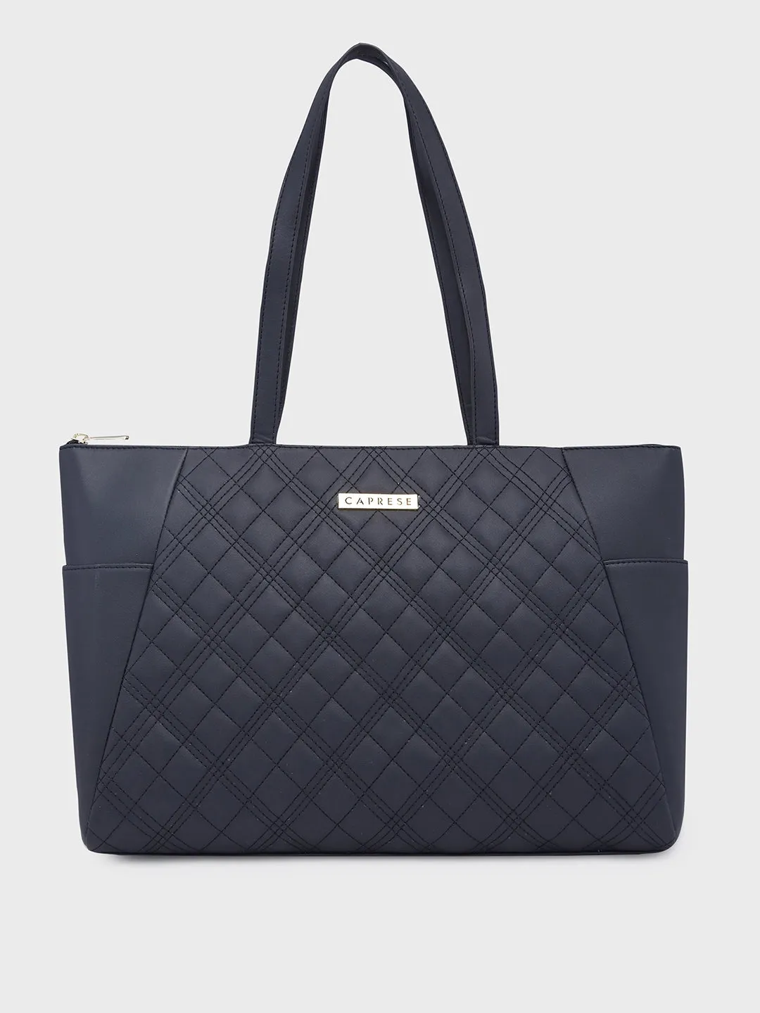Caprese Sheena Large Black Tote Bag