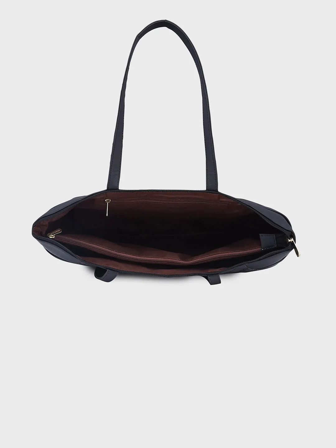 Caprese Sheena Large Black Tote Bag