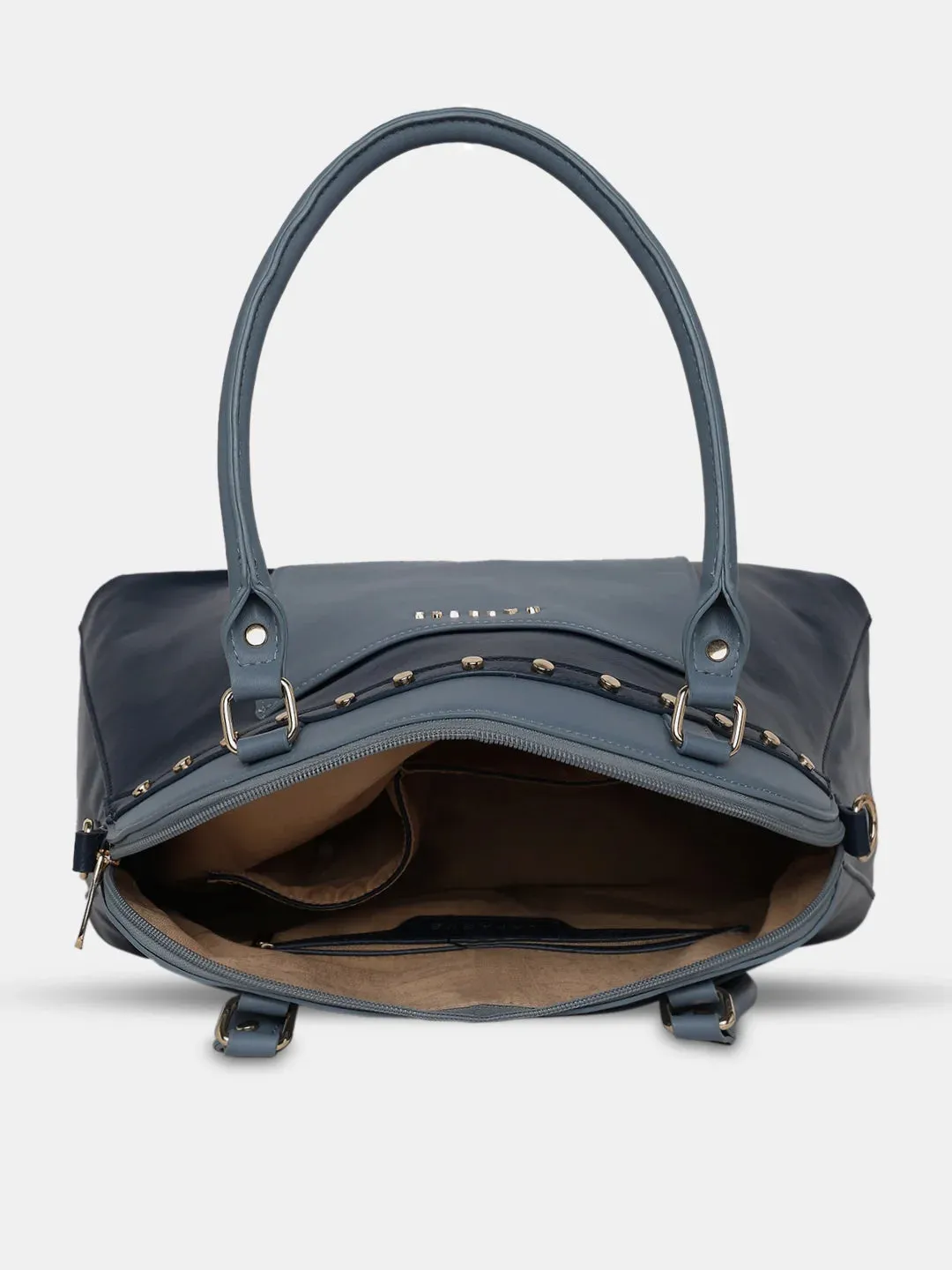 Caprese Shelby Large Powder Blue Satchel Bag