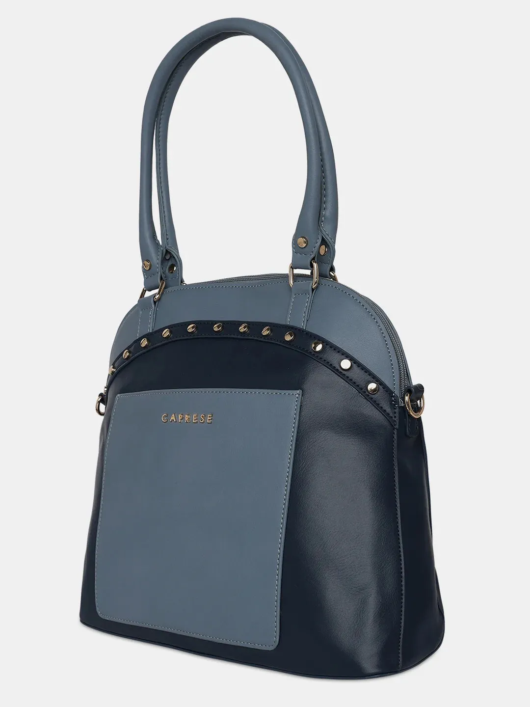 Caprese Shelby Large Powder Blue Satchel Bag
