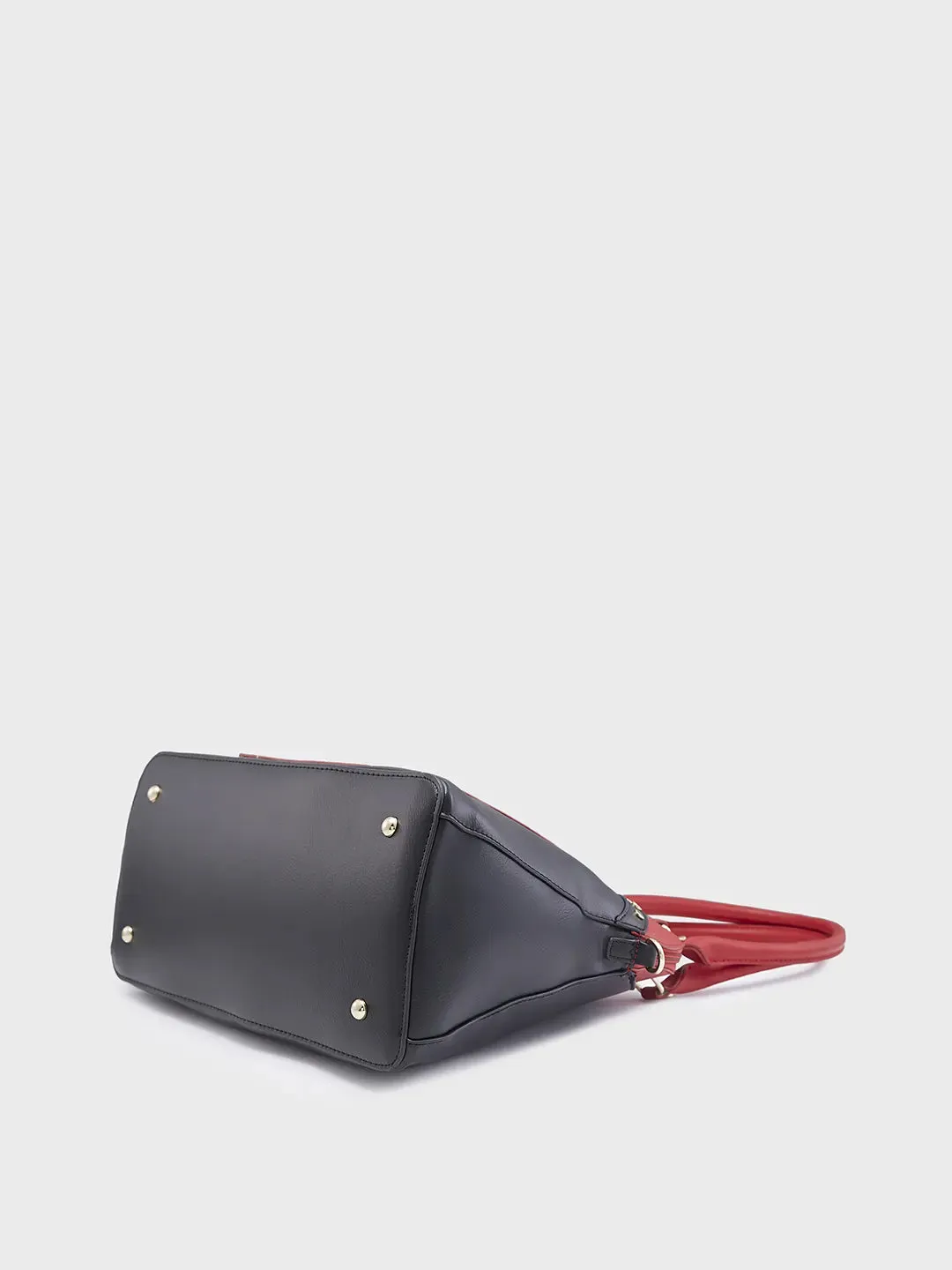 Caprese Shelby Large Red Satchel Bag