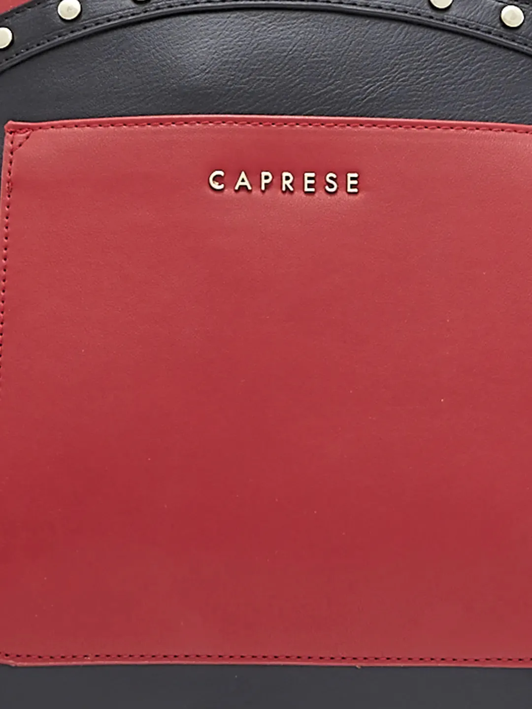 Caprese Shelby Large Red Satchel Bag