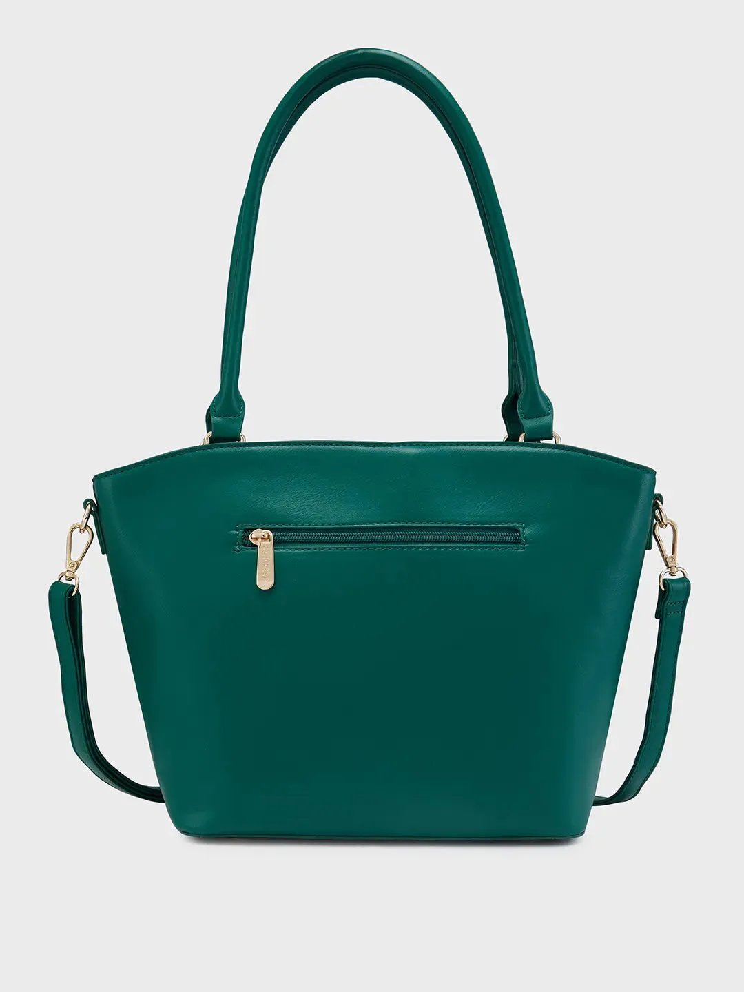 Caprese Shelby Medium Black Satchel Bag