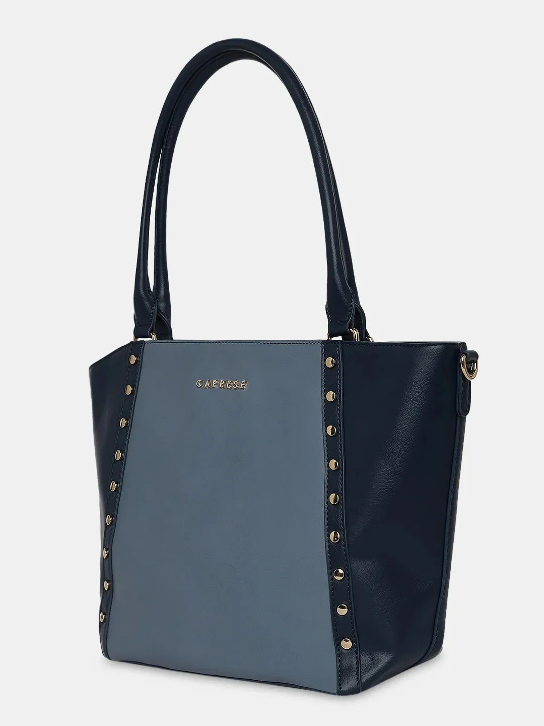 Caprese Shelby Medium Powder Blue Satchel Bag