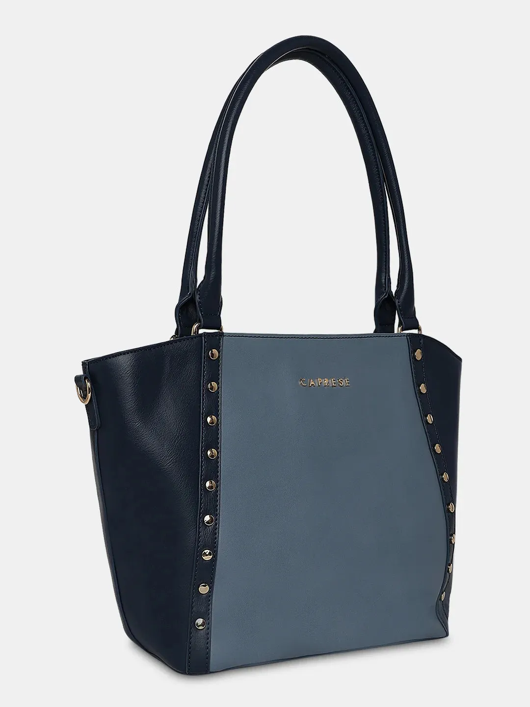 Caprese Shelby Medium Powder Blue Satchel Bag