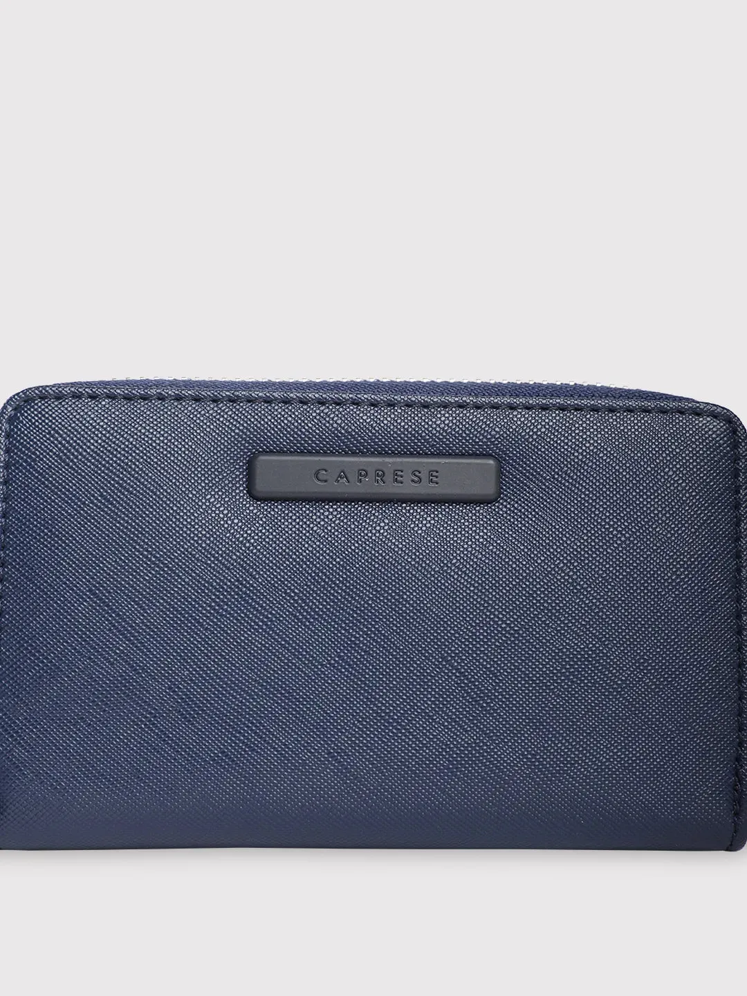 Caprese Sophia Small Navy Zip Around Wallet