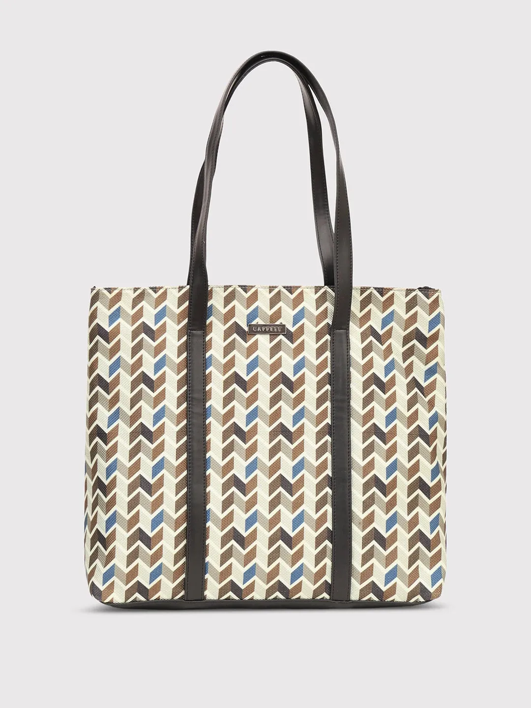 Caprese Susan Large Beige Tote Bag