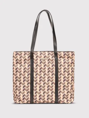 Caprese Susan Large Tan Tote Bag