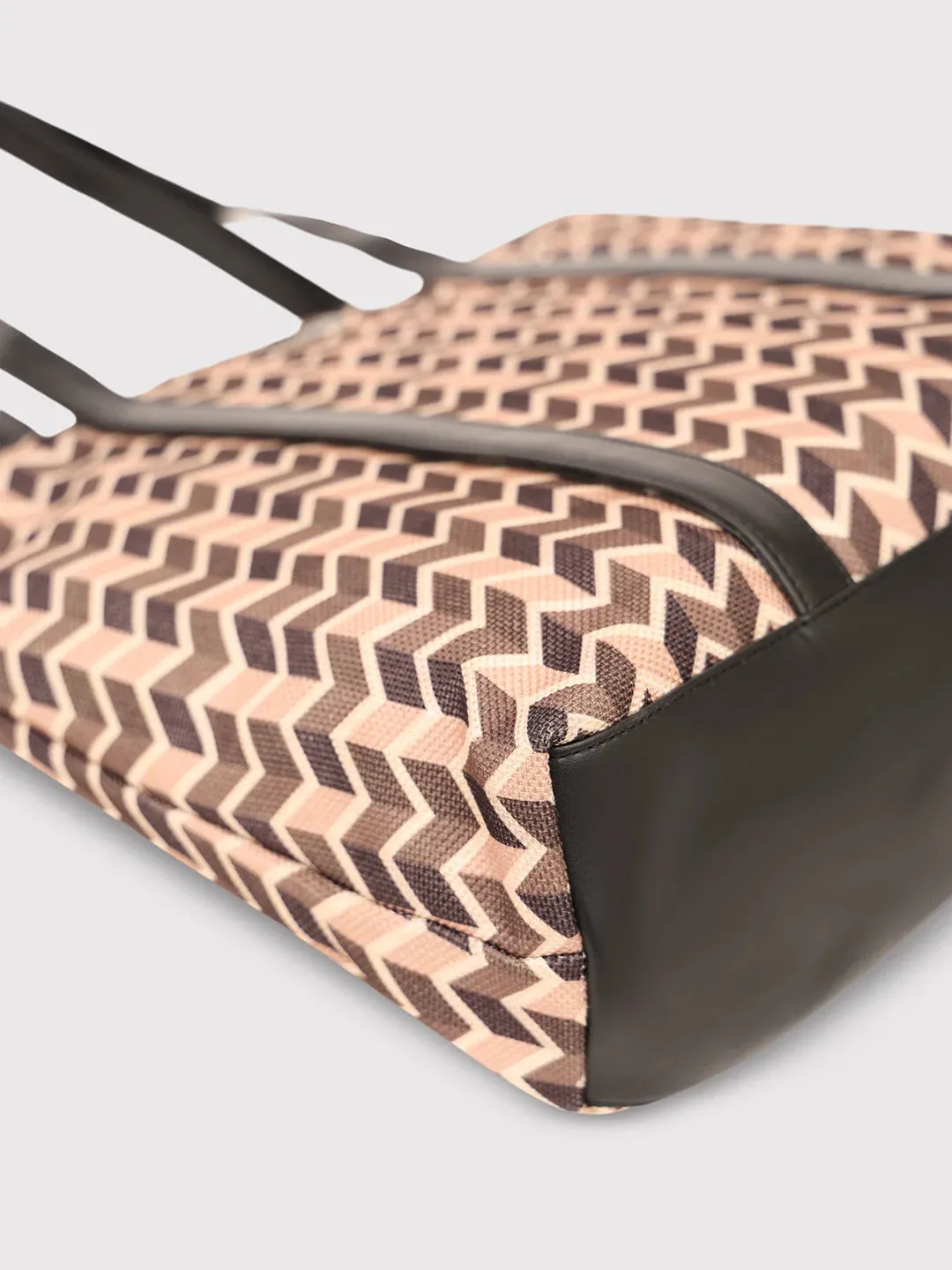 Caprese Susan Large Tan Tote Bag