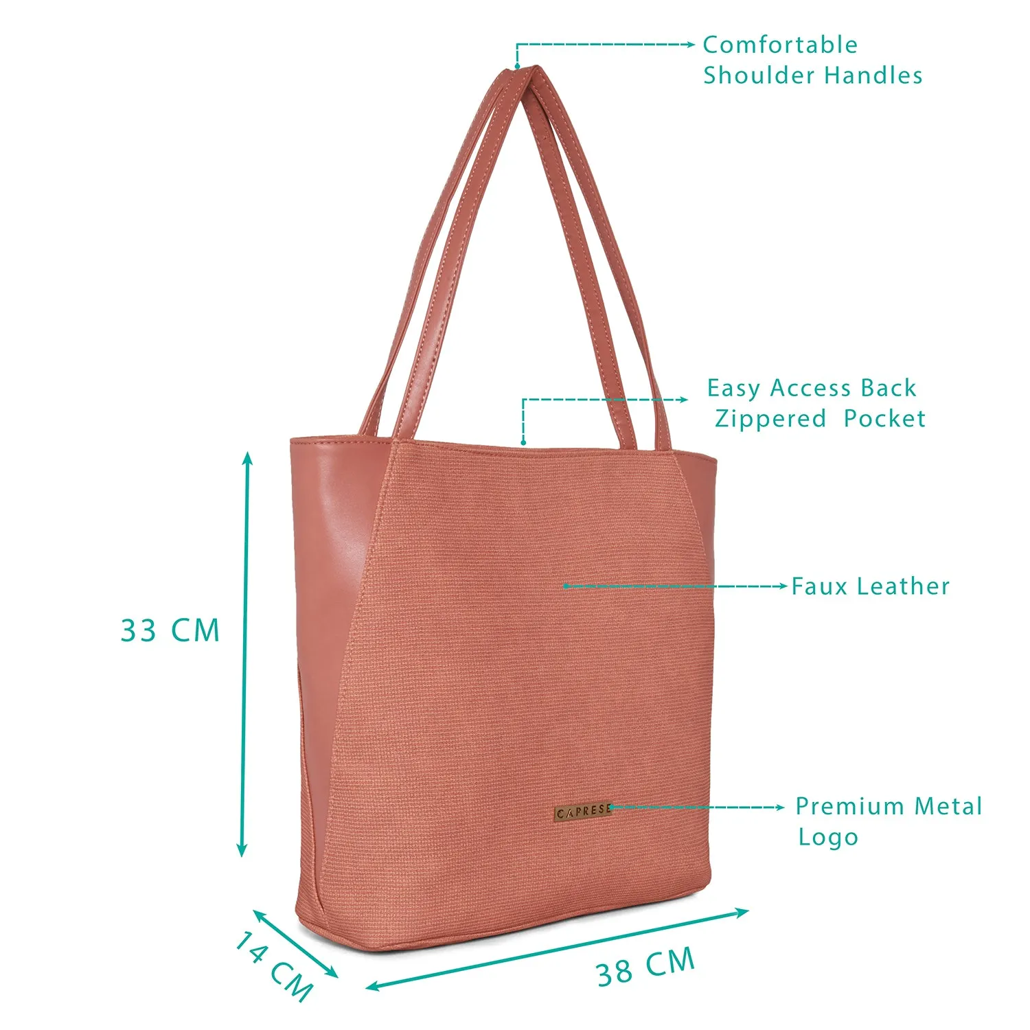 Caprese Thyme Large Tote Bag