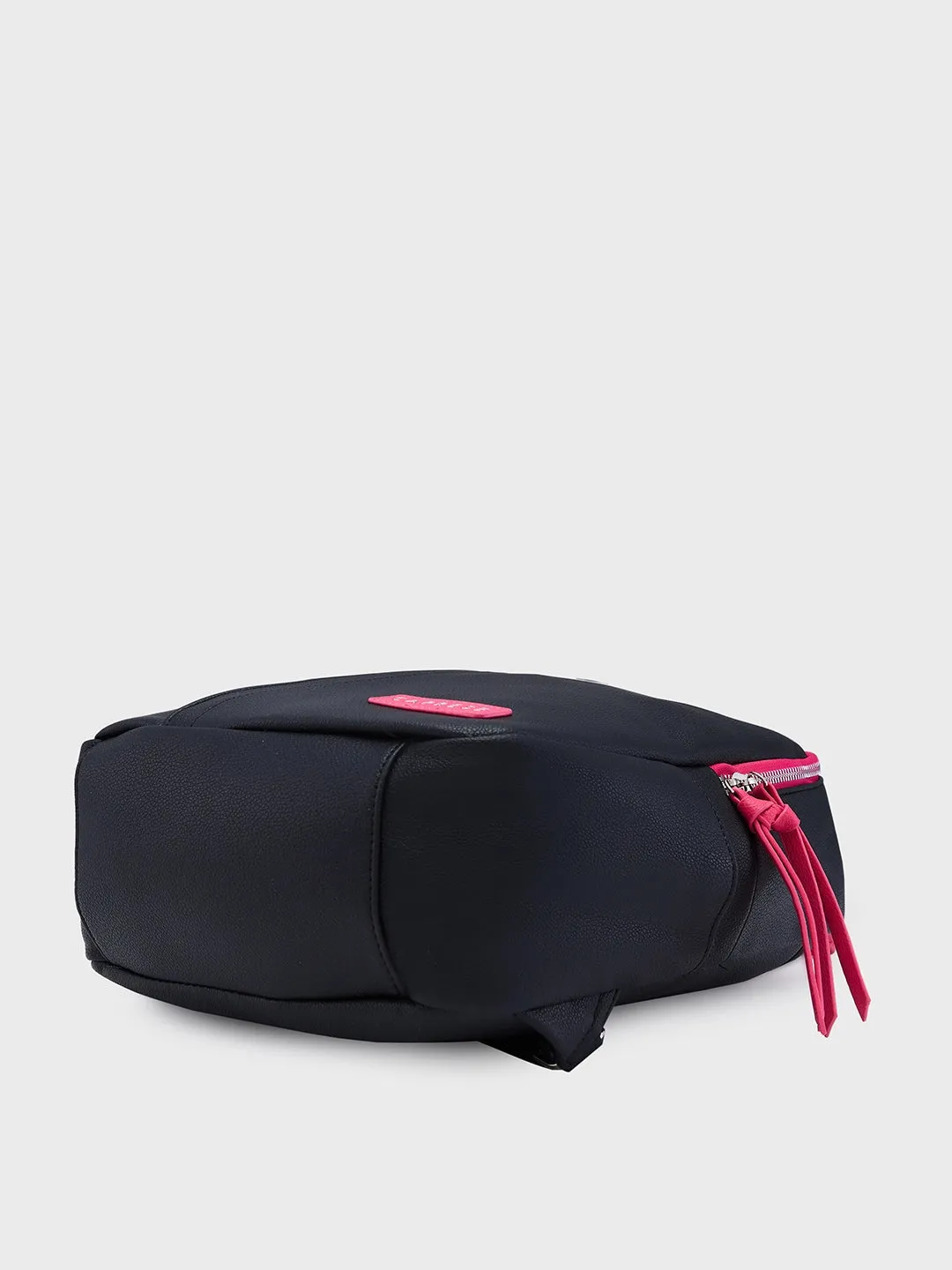 Caprese Tia Medium Black Backpack
