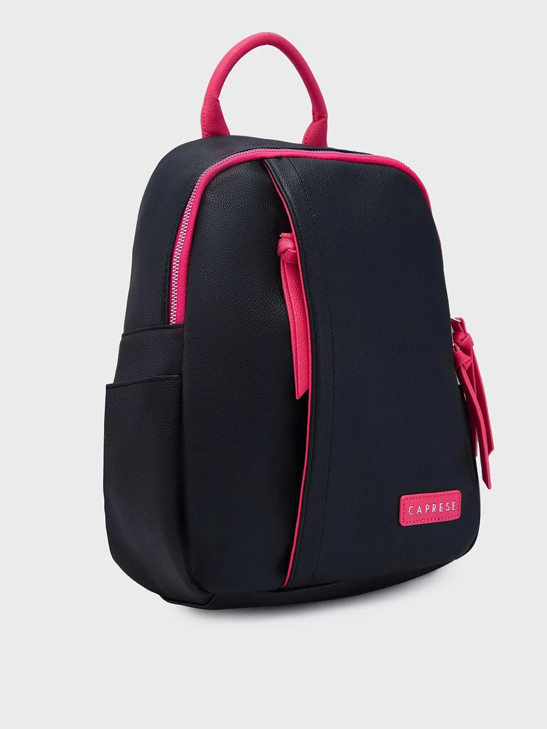 Caprese Tia Medium Black Backpack