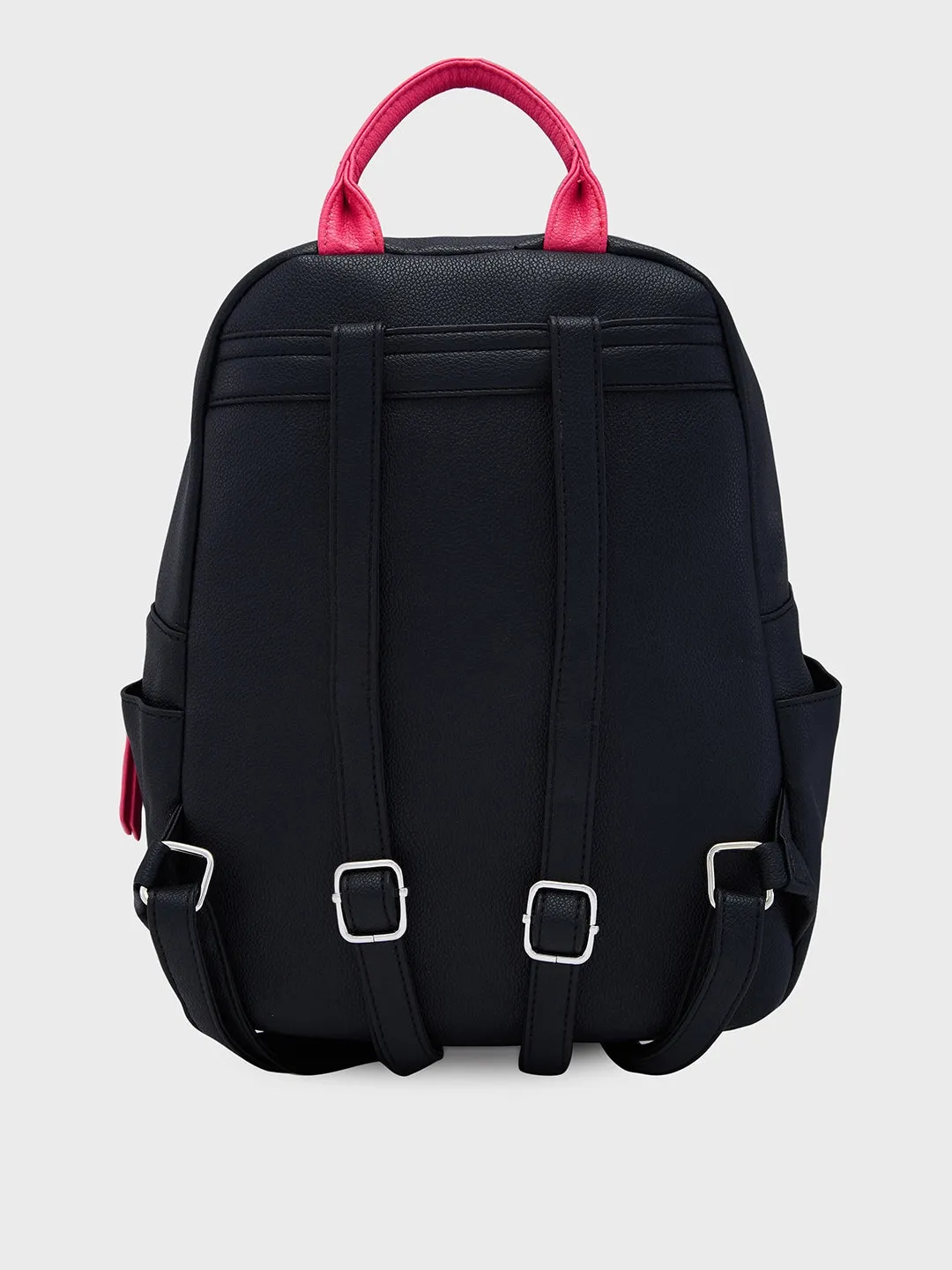 Caprese Tia Medium Black Backpack