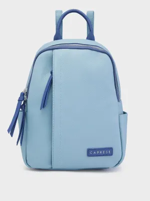 Caprese Tia Medium Powder Blue Backpack