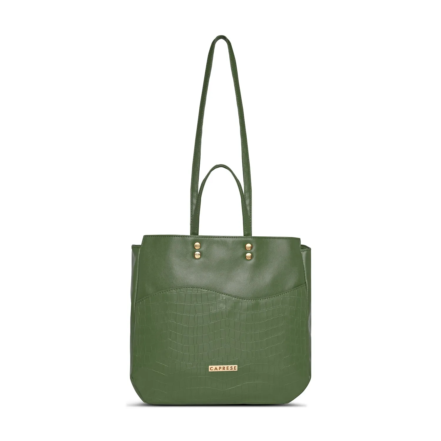 Caprese Tio Large Olive Tote Bag