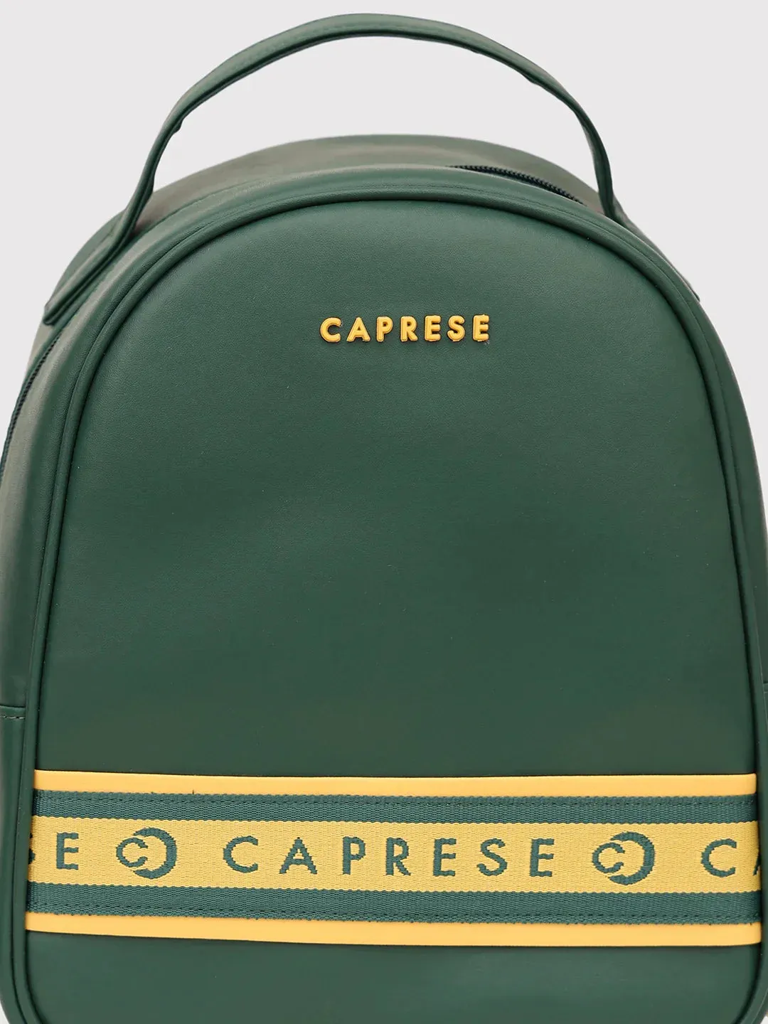Caprese Trinity Medium Dark Green Backpack