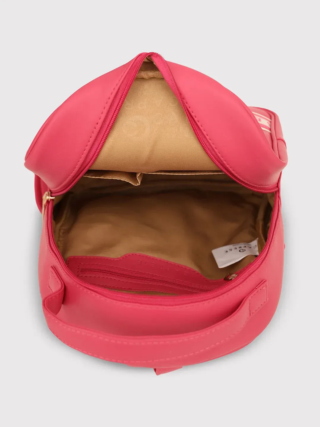 Caprese Trinity Medium Fuchsia Backpack