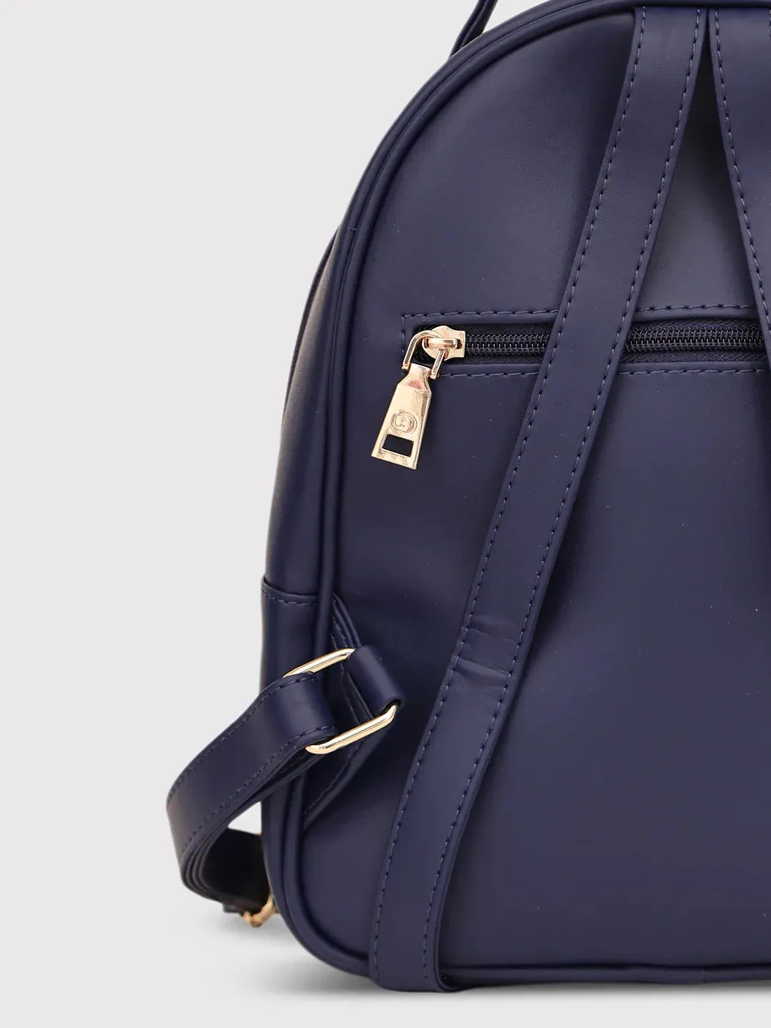 Caprese Trinity Medium Navy Backpack