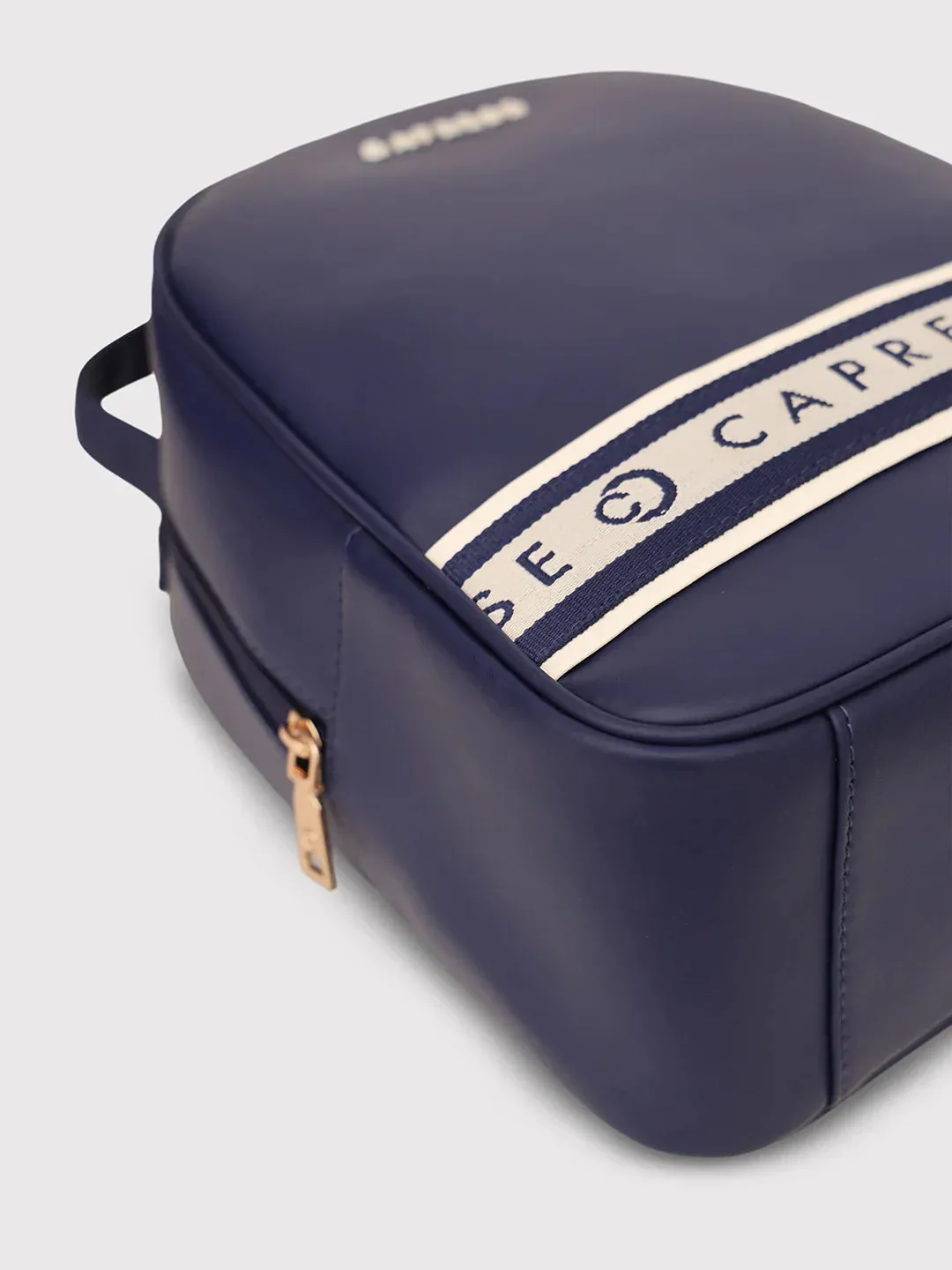 Caprese Trinity Medium Navy Backpack