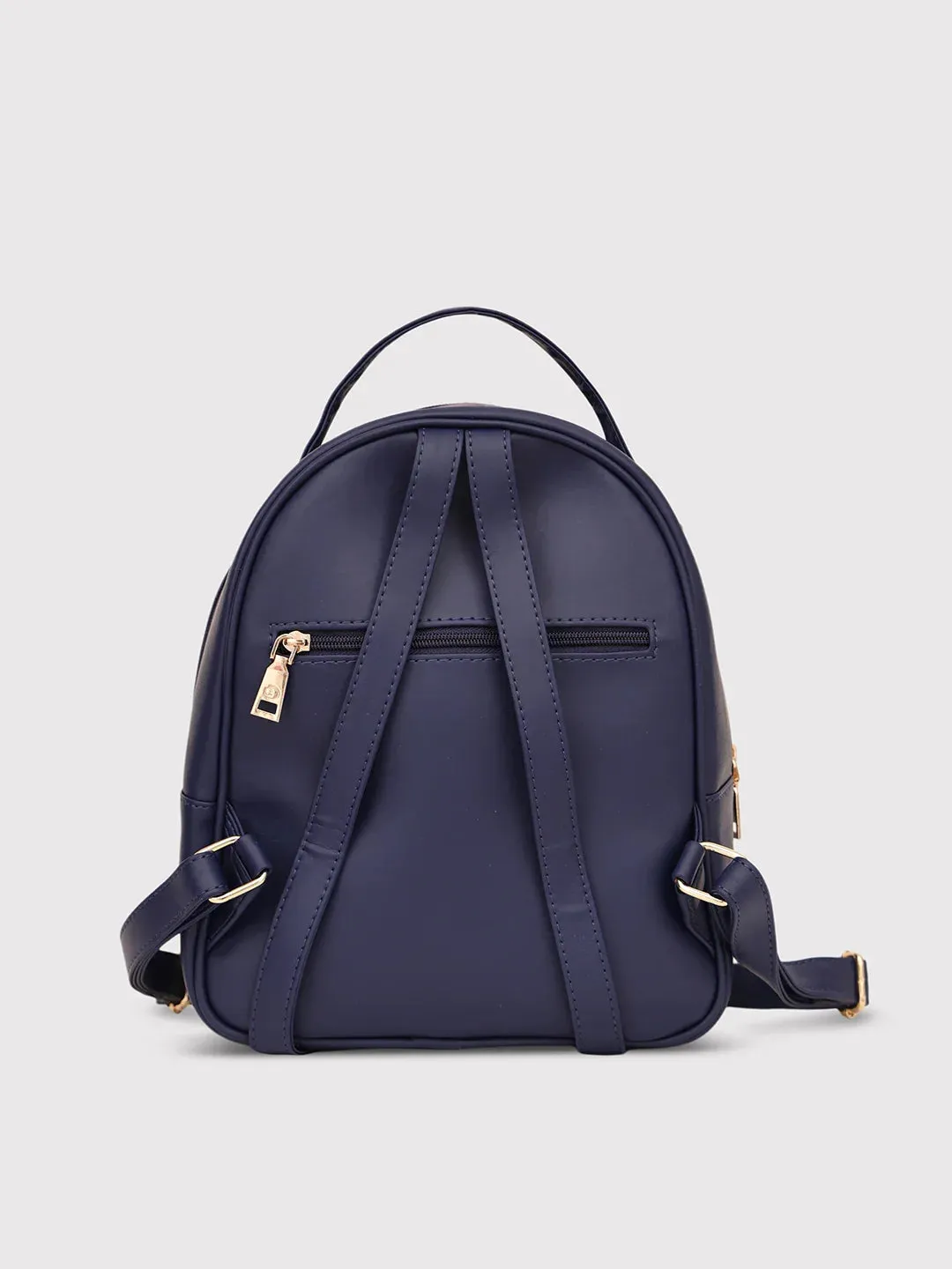 Caprese Trinity Medium Navy Backpack