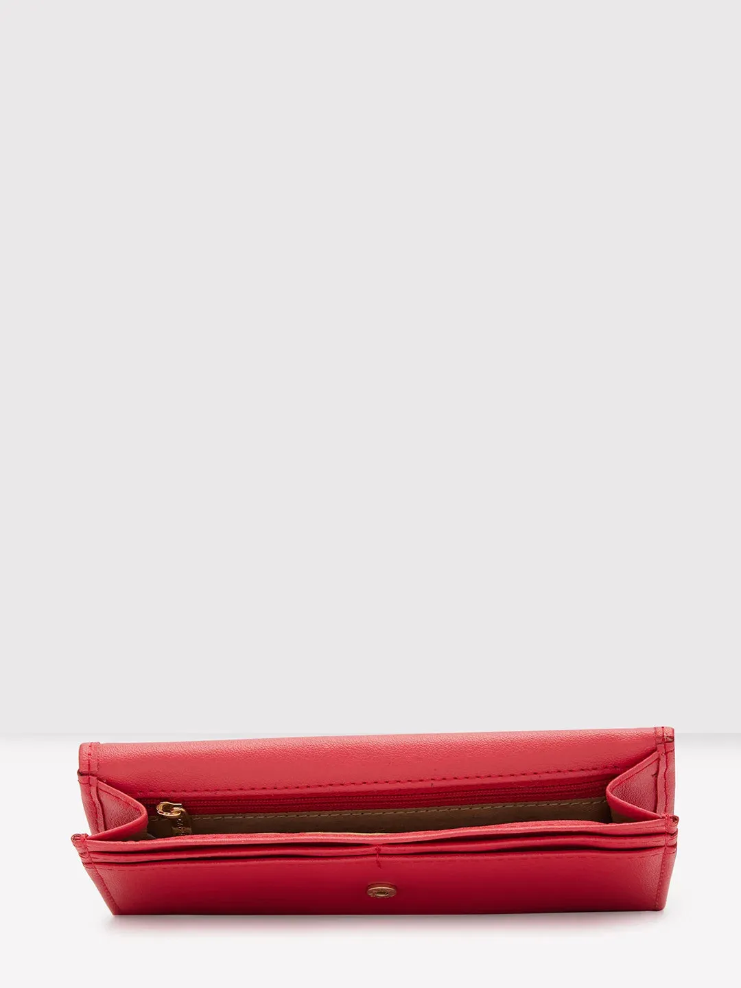 Caprese Uv9 Medium Coral Wallet