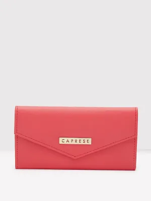 Caprese Uv9 Medium Coral Wallet