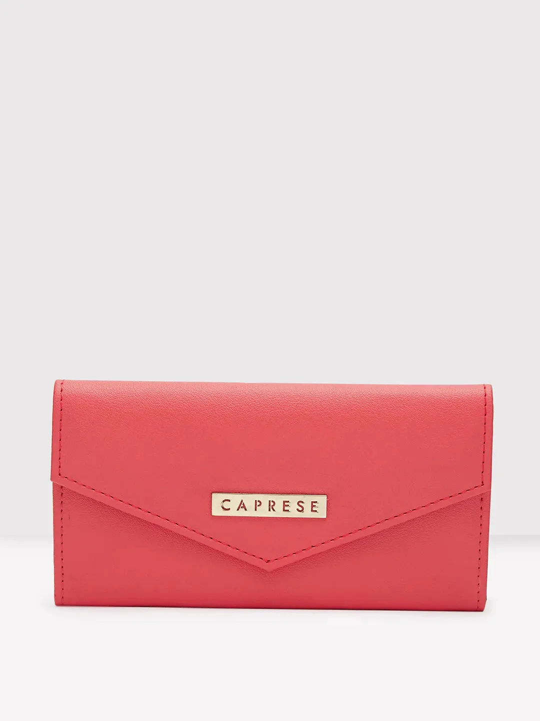 Caprese Uv9 Medium Coral Wallet