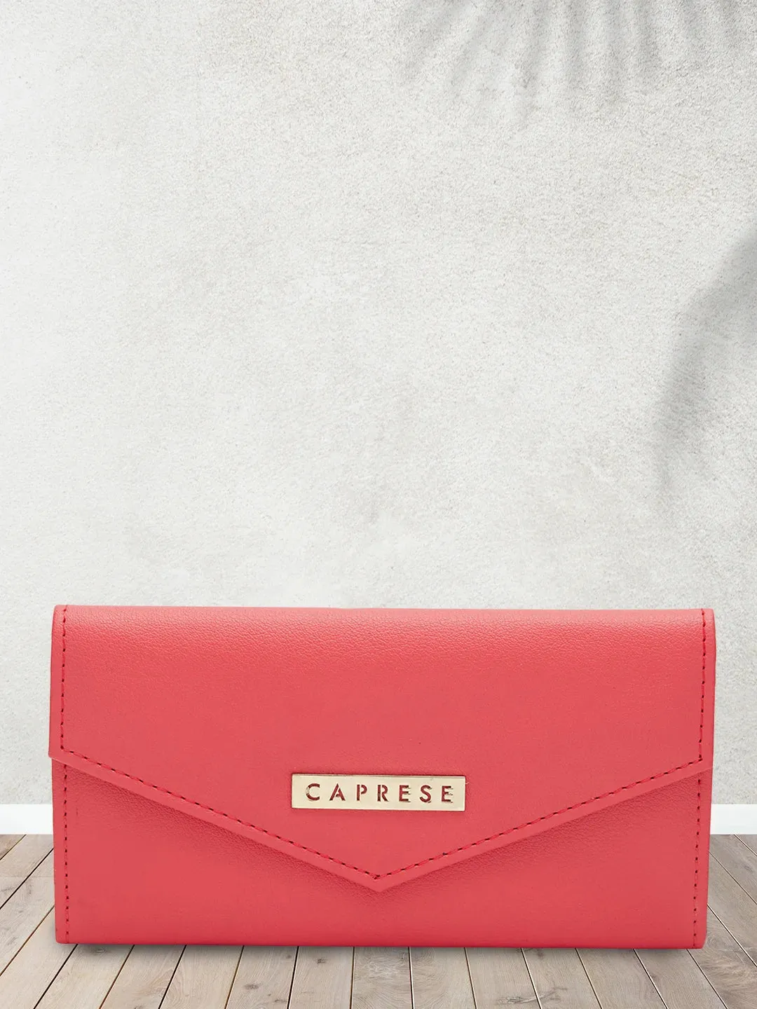 Caprese Uv9 Medium Coral Wallet