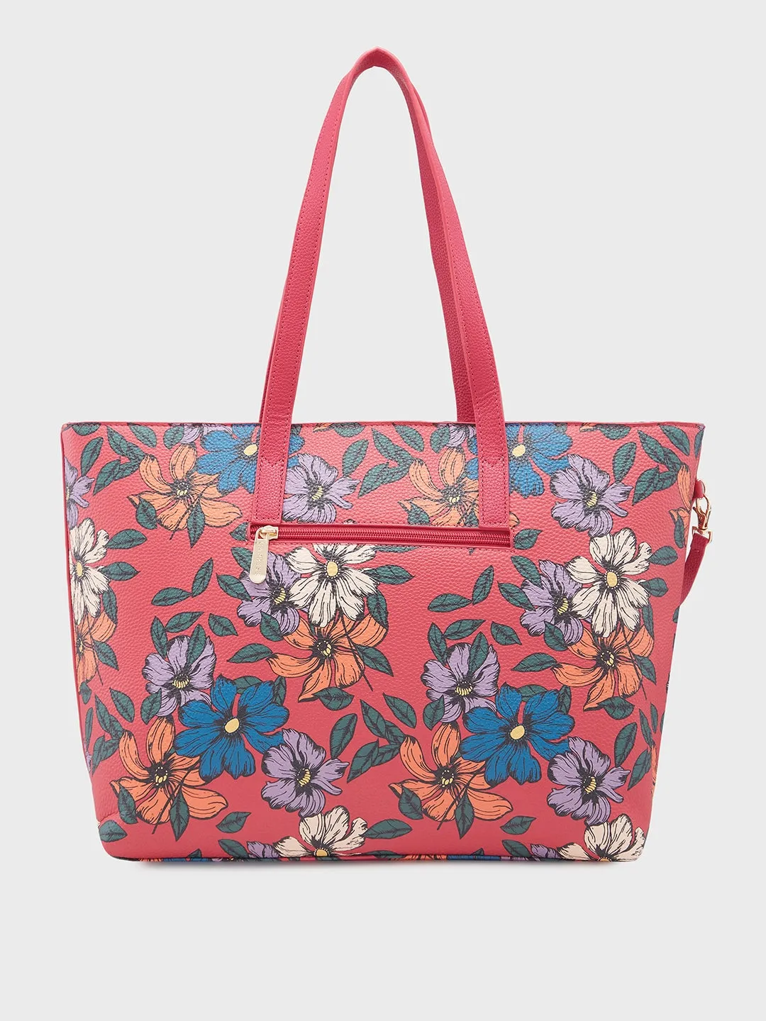 Caprese Vanessa Large Fuchsia Tote Bag