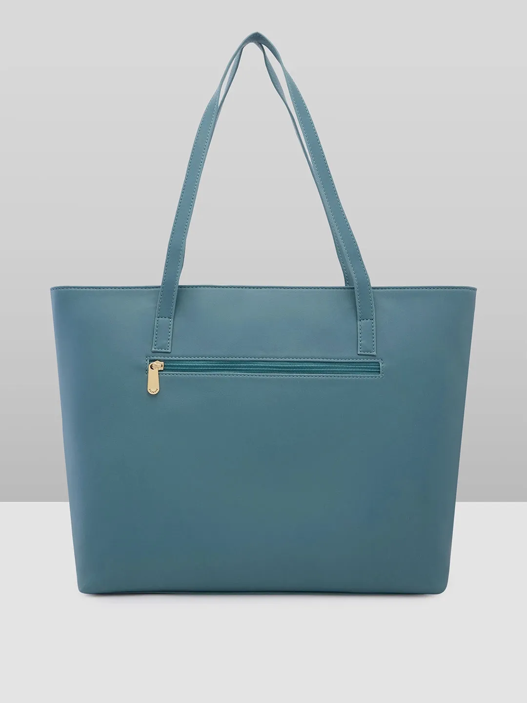 Caprese Vinci Medium Green Tote Bag