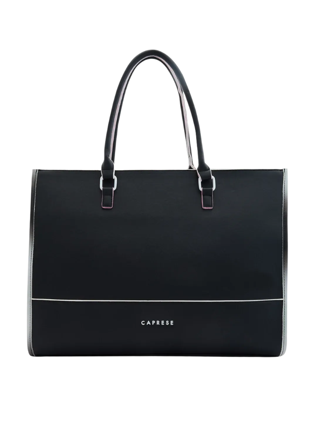 Caprese Vivian Large Black Duffle Bag