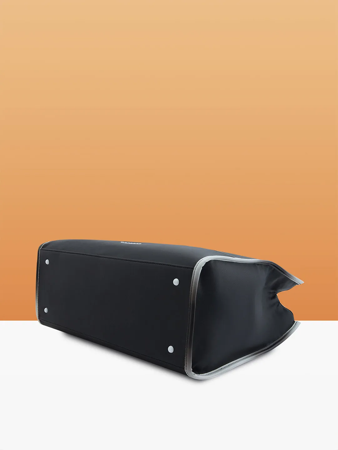 Caprese Vivian Large Black Duffle Bag