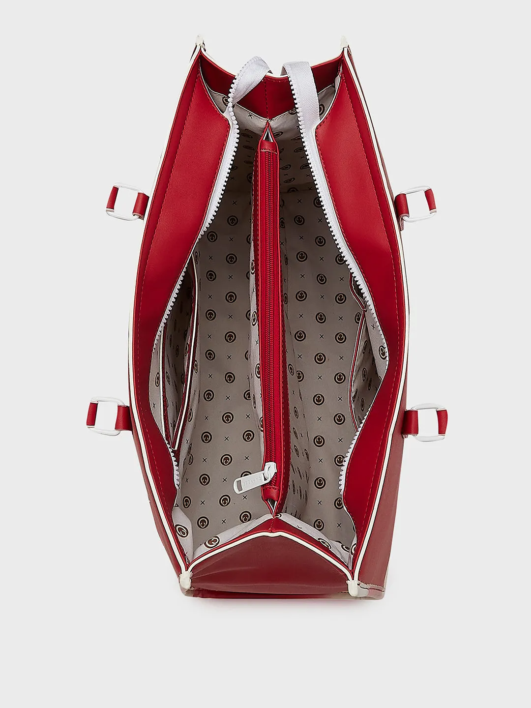 Caprese Vivian Large Red Tote Bag