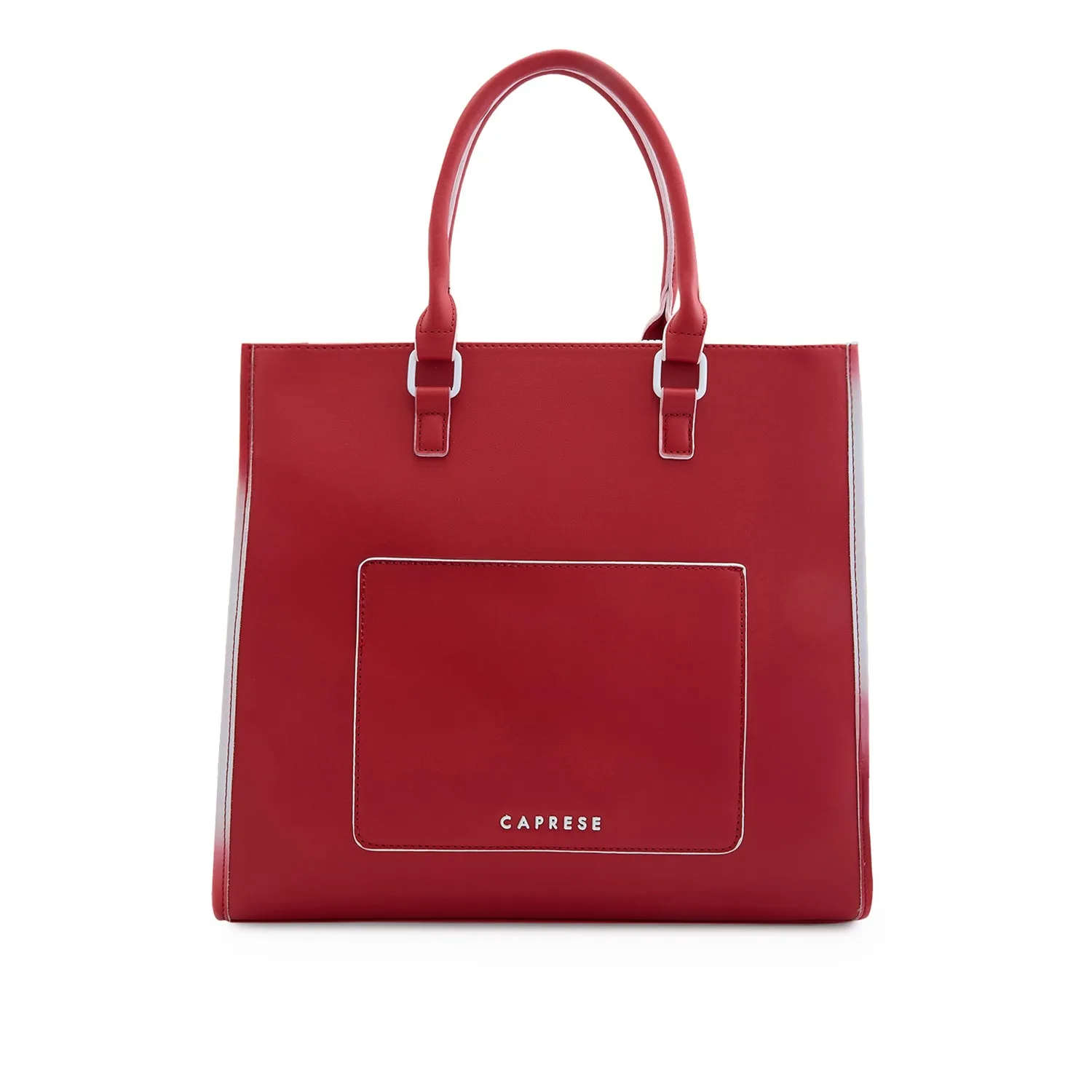 Caprese Vivian Medium Red Tote Bag