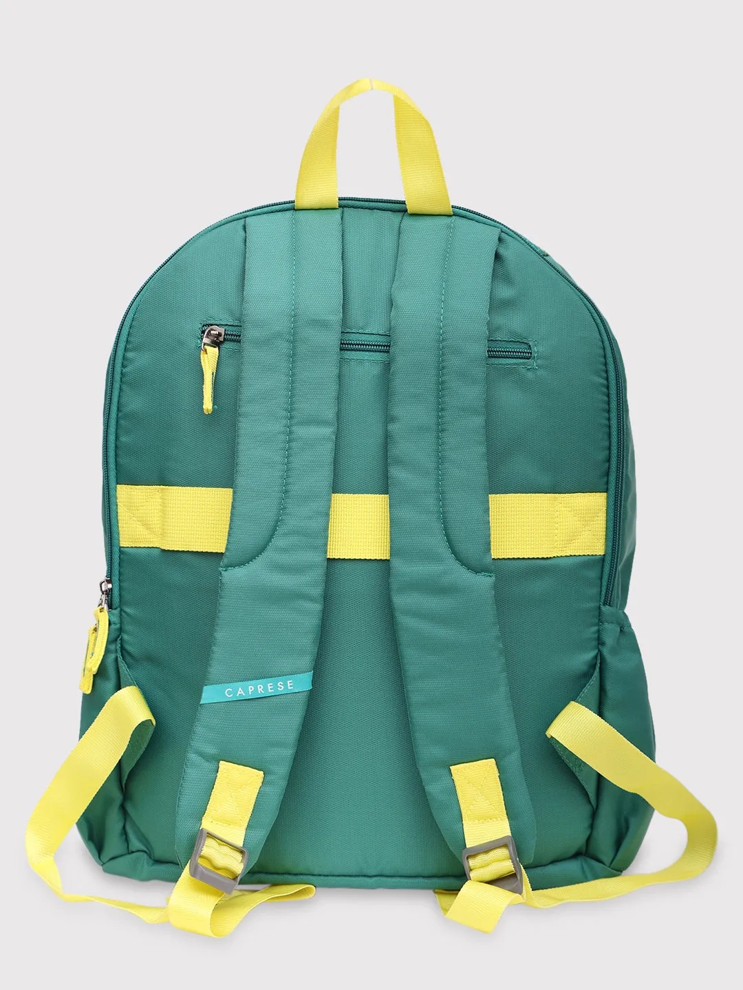 Caprese Zoe Large Sage Green Laptop Backpack