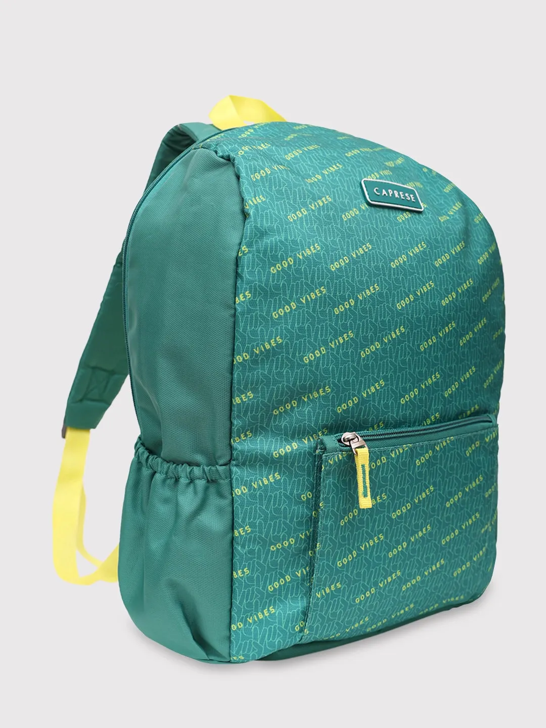 Caprese Zoe Large Sage Green Laptop Backpack