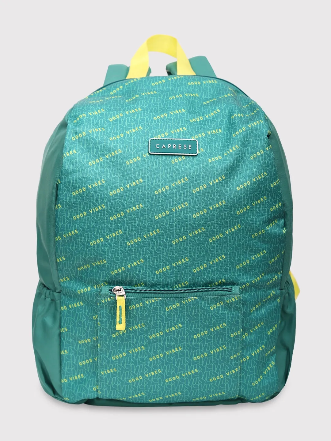 Caprese Zoe Large Sage Green Laptop Backpack