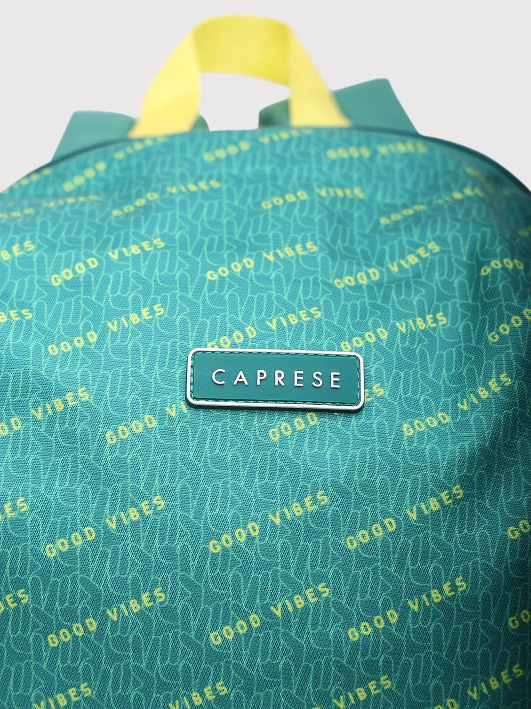 Caprese Zoe Large Sage Green Laptop Backpack