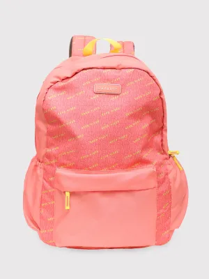 Caprese Zoe X-Large Peach Laptop Backpack