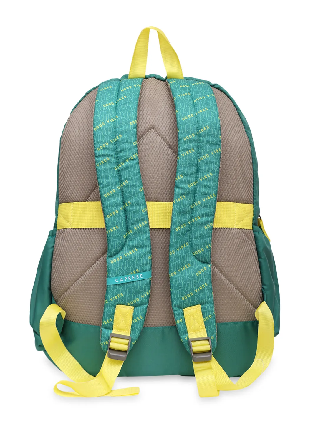 Caprese Zoe X Large Sage Green Laptop Backpack